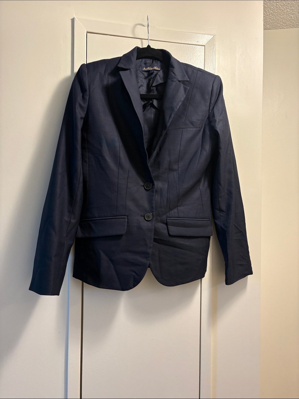 Brooks Brothers Classic Navy Blazer -Two-Button Suit Jacket. NWOT